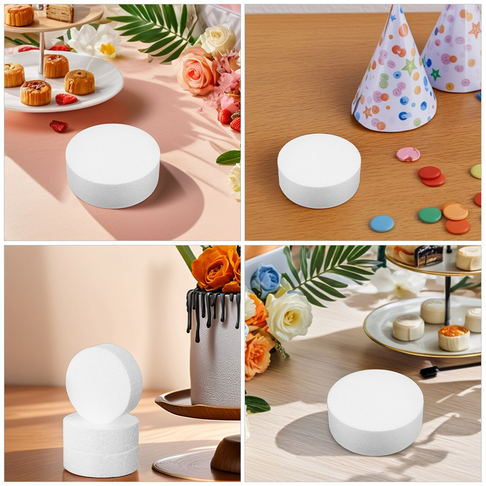 16Pcs Foam Cylinders White Cra - đánh giá và giá Art Craft And Design