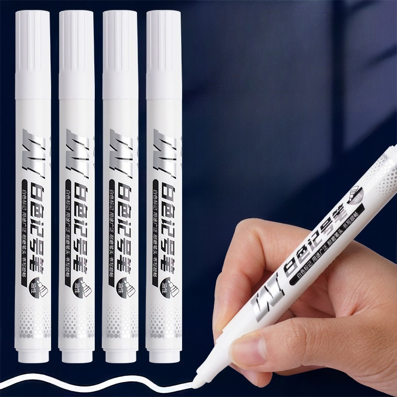 White Marker Pen Fadeproof Wat - đánh giá và giá Art Craft Jumbo