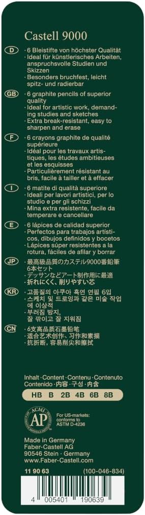 Professional Graphite Pencil S - đánh giá và giá Colored Pencil Professional