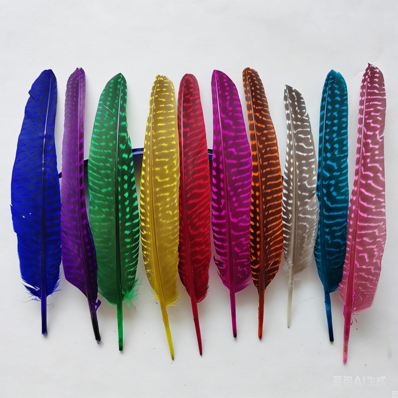 перья!100Pcs/Lot!14-20cm Multi - đánh giá và giá Art Quilling Craft