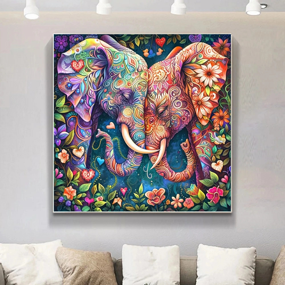 DIY Diamond Painting Kit Anima - đánh giá và giá Art Craft Elephant