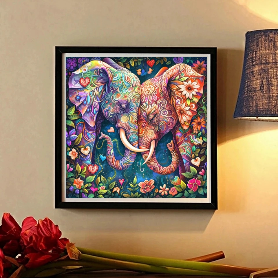 DIY Diamond Painting Kit Anima - đánh giá và giá Art Craft Elephant