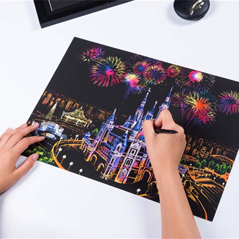 New Creative Magic Scratch Art - đánh giá và giá Art Craft Notebook