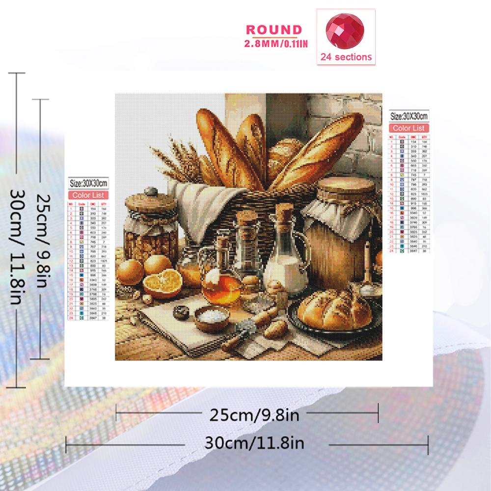 5D Diamond Painting Kits Cake  - đánh giá và giá Art Craft Kitchen