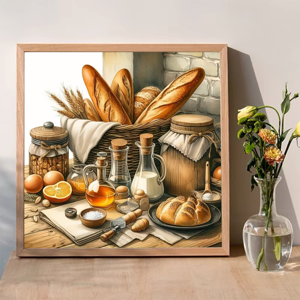 5D Diamond Painting Kits Cake  - đánh giá và giá Art Craft Kitchen
