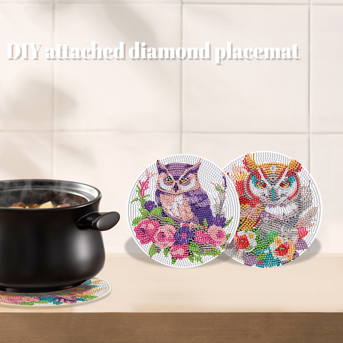 3Pcs Diamond Art Painting Plac - đánh giá và giá Art Craft Kitchen