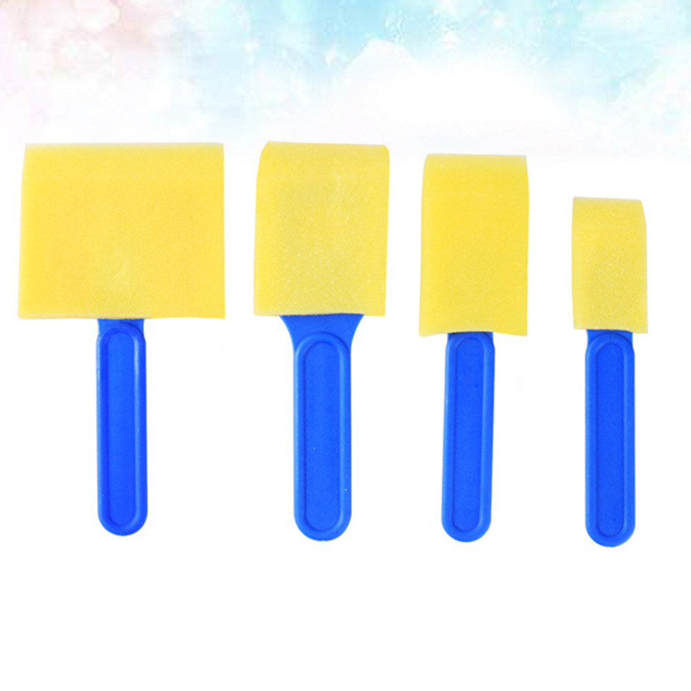 12Pcs Graffiti Sponge Brush Se - đánh giá và giá Art Craft Preschool