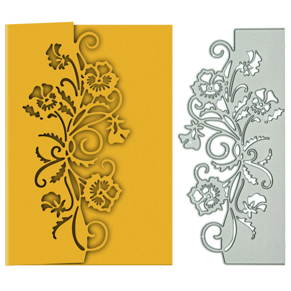 Plant Scrapbooking Card Edge M - đánh giá và giá Stencil Cutting Plotter