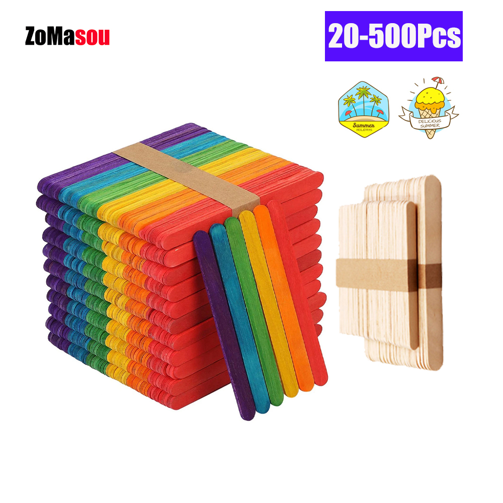 20/100/500Pcs Ice Cream Popsic - đánh giá và giá Art Craft Kitchen