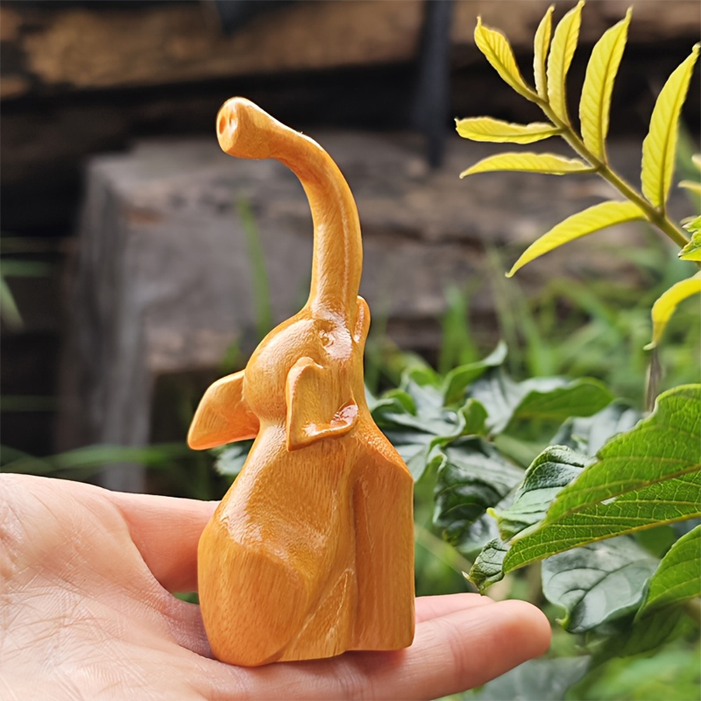 Minimalist Wooden Elephant Orn - đánh giá và giá Art Craft Elephant