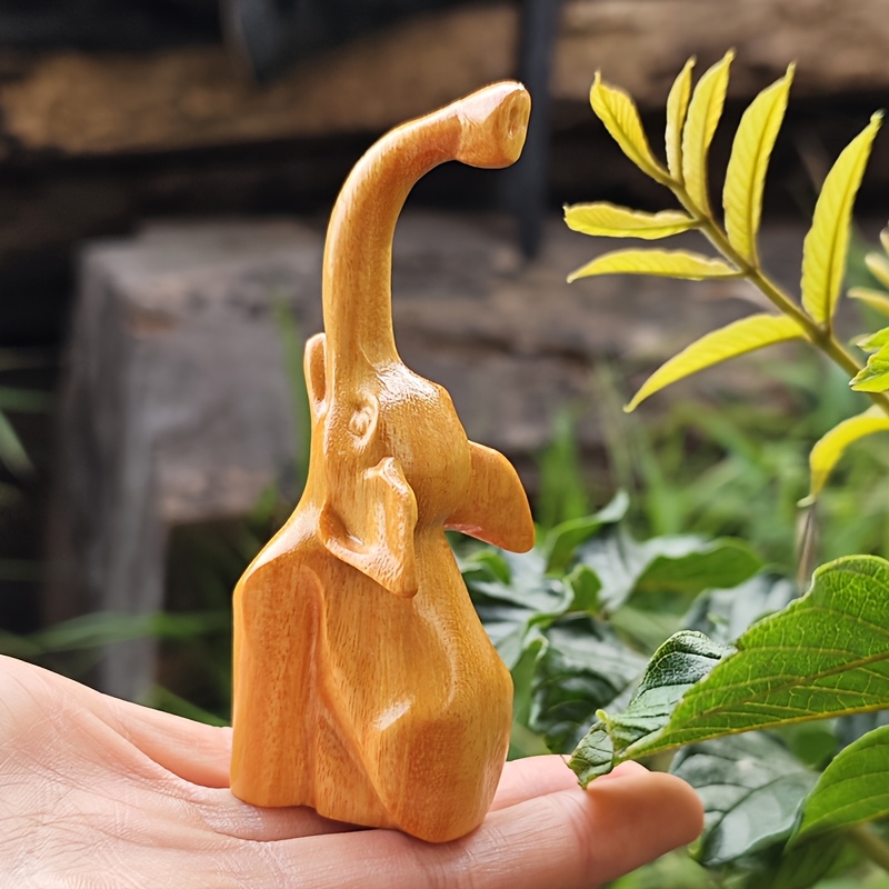 Minimalist Wooden Elephant Orn - đánh giá và giá Art Craft Elephant