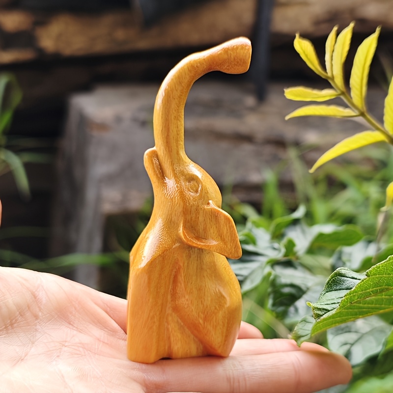 Minimalist Wooden Elephant Orn - đánh giá và giá Art Craft Elephant