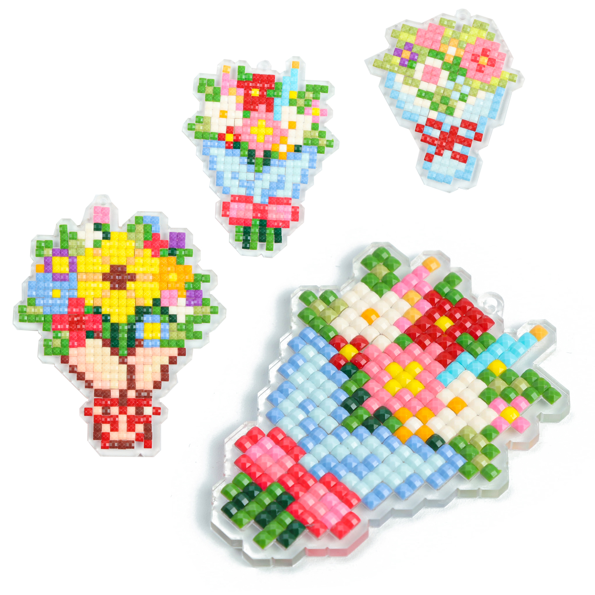 FOREVER YOUNG 3PCS Bouquet Acr - đánh giá và giá Art Craft Kits