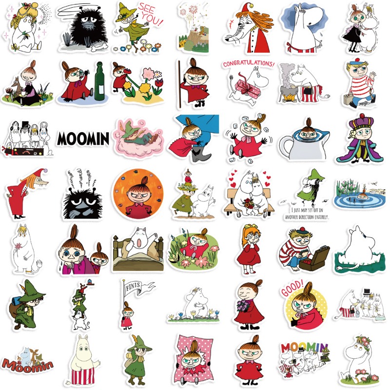 New Moomin Valley 50PCS Sticke - đánh giá và giá Origami Paper Set