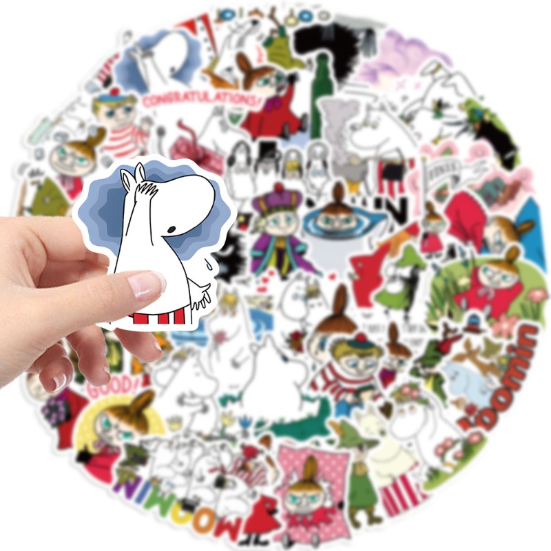 New Moomin Valley 50PCS Sticke - đánh giá và giá Origami Paper Set