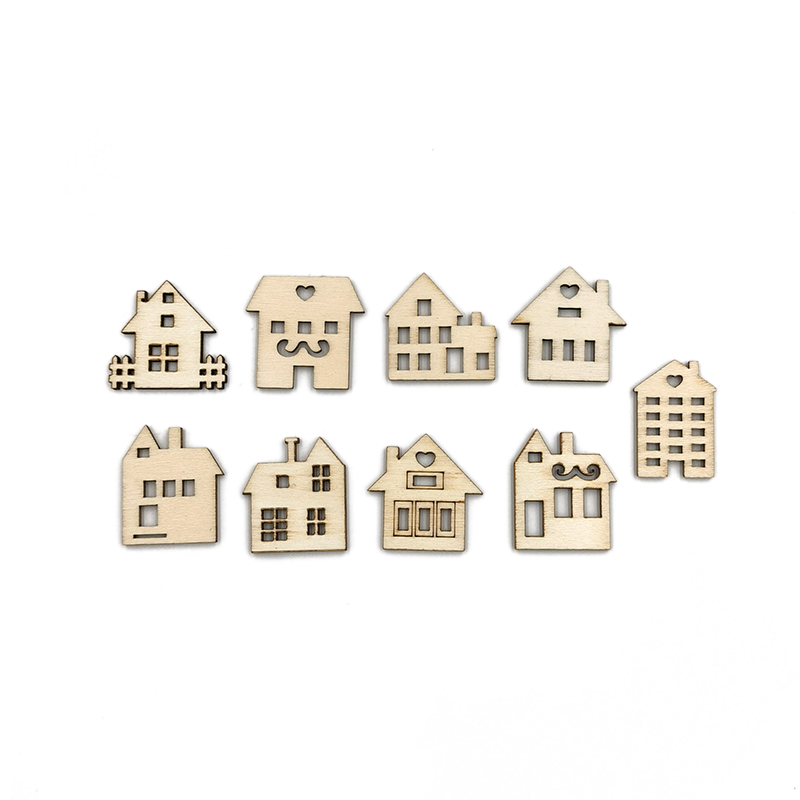 50pcs Unpainted Wood Slices fo - đánh giá và giá Art Craft Preschool