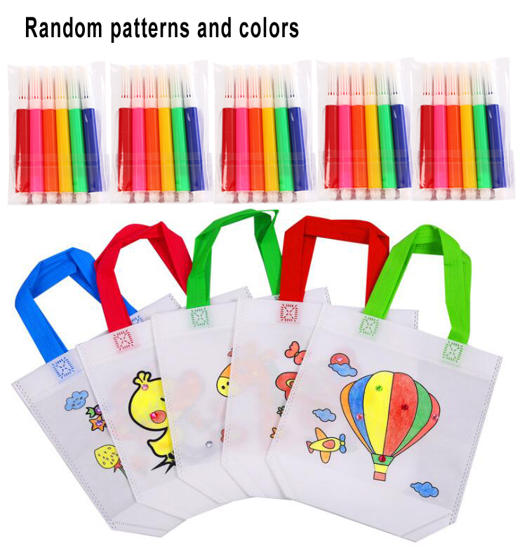 DIY Drawing Bag Graffiti Bag H - đánh giá và giá Art Craft Notebook