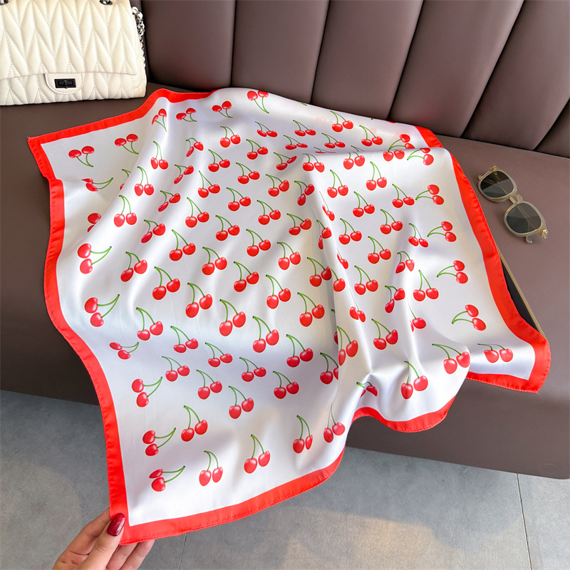 Luxury Square Satin Scarf Wome - đánh giá và giá Art Craft Bag