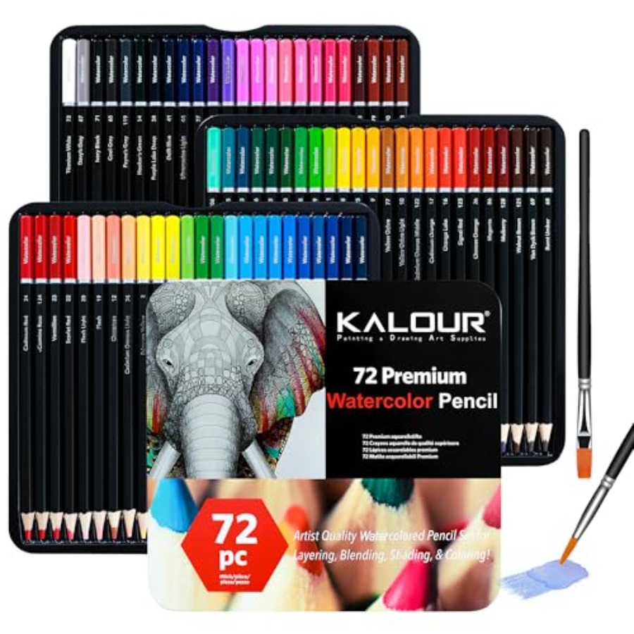 Professional Watercolor Pencil - đánh giá và giá Colored Pencil Professional
